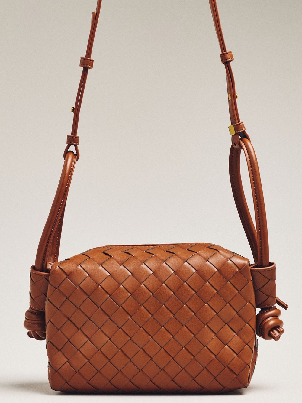 NWT Anthropologie Loop Strap Woven Crossbody Bag - Picture 4 of 6